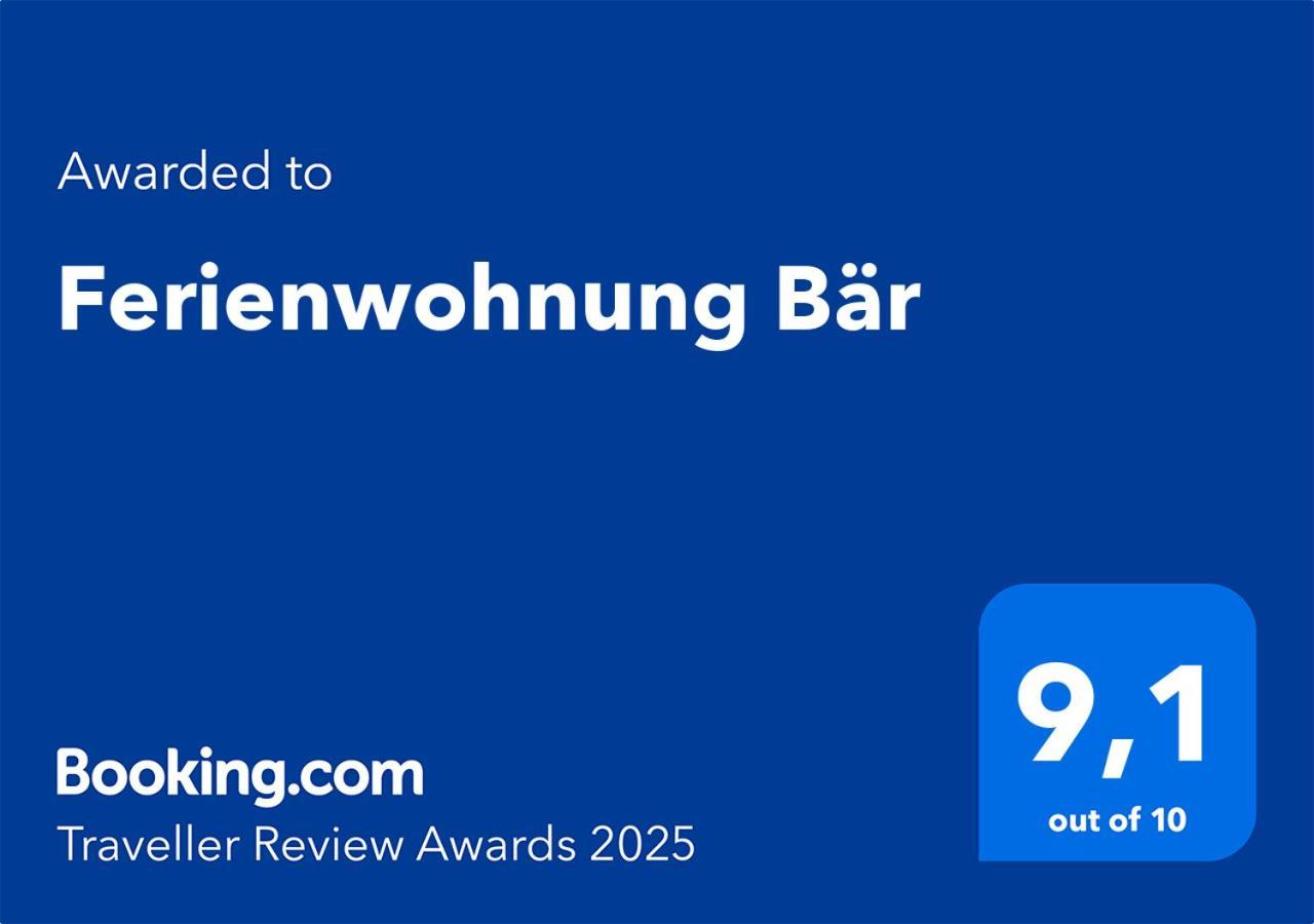 פוהנשטראוס Ferienwohnung Baer מראה חיצוני תמונה